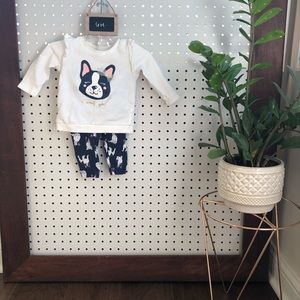 French bulldog I woof you set